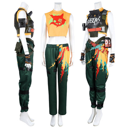 VALORANT Raze Cosplay Costumes