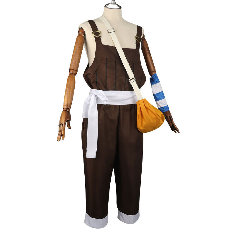 Anime One Piece Usopp Overalls Cosplay Costumes