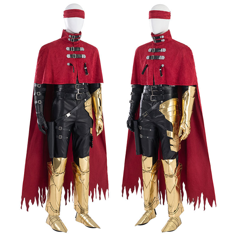 Final Fantasy VII FF7B Vincent Rebirth Vincent Valentine B Edition Cosplay Costumes