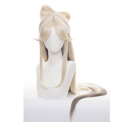 Genshin Impact Ningguang Long Blonde Cosplay Wigs