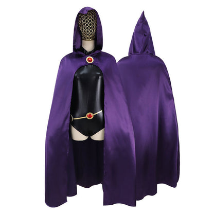 DC New Teen Titans Raven Cosplay Costumes