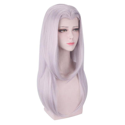 JoJo's Bizarre Adventure Golden Wind Leone Abbacchio Long Gray Cosplay Wigs
