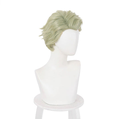 Jujutsu Kaisen Kento Nanami Short Mixed Green Cosplay Wigs