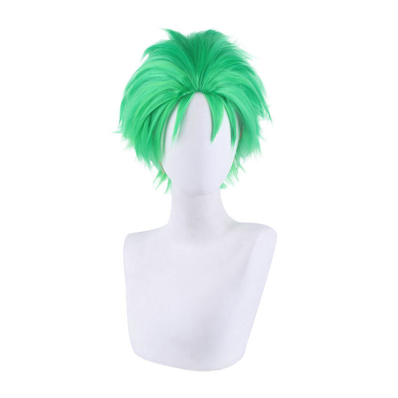 One Piece Roronoa Zoro Green Cosplay Wigs