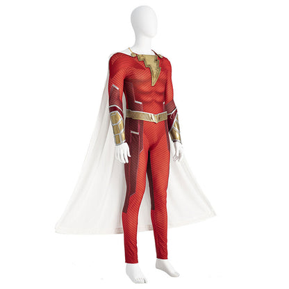Shazam Fullsuit Halloween Cosplay Costumes