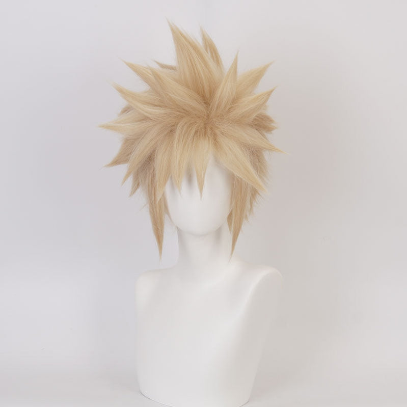 Final Fantasy VII Remake FF7 Female Cloud Strife Cosplay Wigs