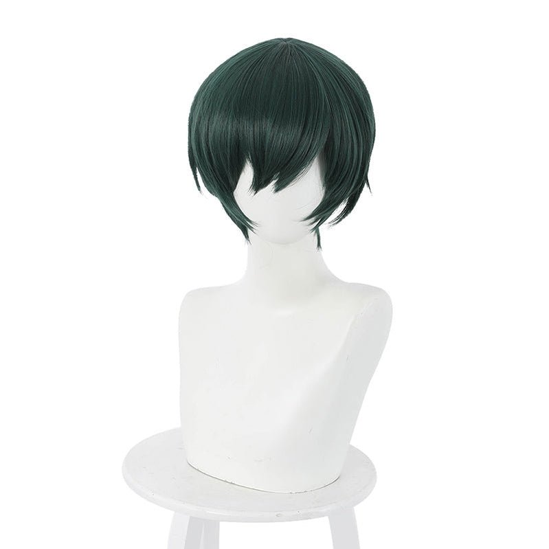Jujutsu Kaisen Mai Zenin Dark Green Cosplay Wigs
