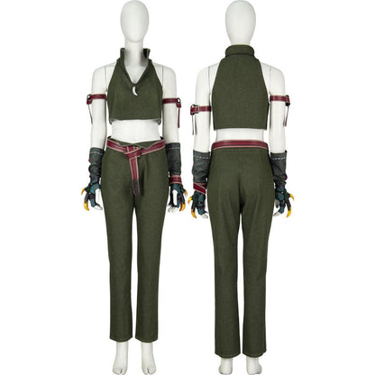 Final Fantasy VII Ever Crisis And Final Fantasy IX Tifa Lockhart Cosplay Costume