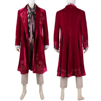 Wonka 2023 Willy Wonka Fullset Cosplay Costumes