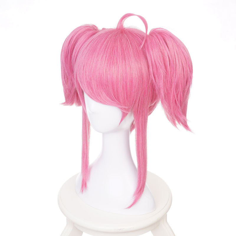 LOL Star Guardian Lux Pink Cosplay Wigs