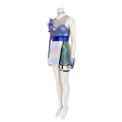 Game LOL KDA ALL OUT Ahri Full Set Top Level Cosplay Costume