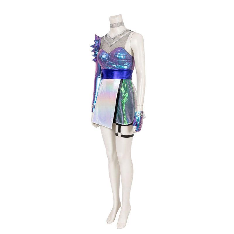 Game LOL KDA ALL OUT Ahri Full Set Top Level Cosplay Costume