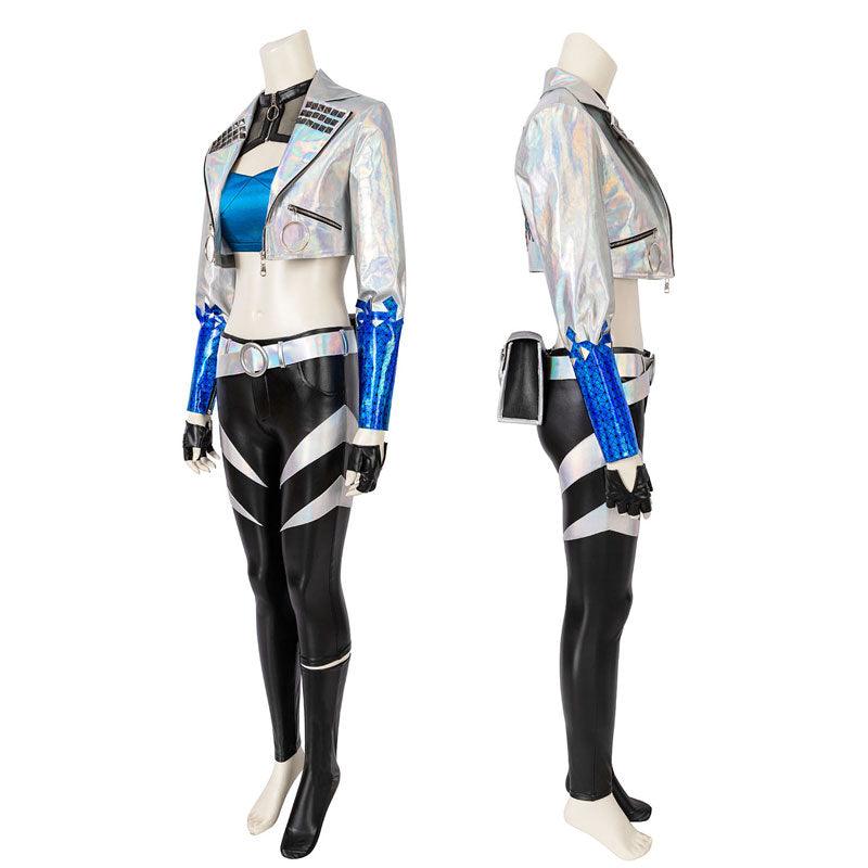 Game LOL KDA ALL OUT Akali Full Set Top Level Cosplay Costumes