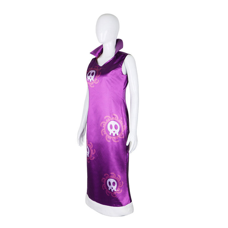 One Piece Boa Hancock Dress Cosplay Costumes