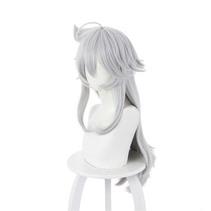 Genshin Impact Razor Silver Gray Cosplay Wigs