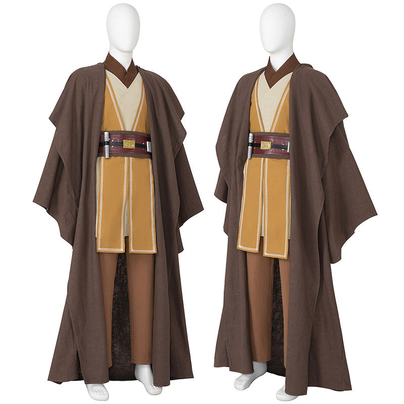 Star Wars: The Acolyte Sol Saddle Brown Cosplay Costumes