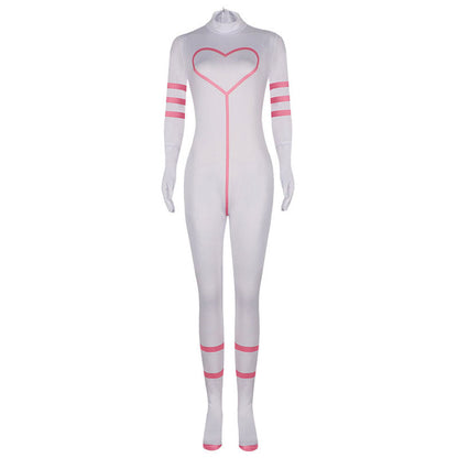Hazbin Hotel Angel Jumpsuit Cosplay Costumes