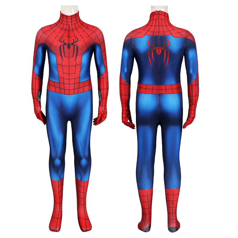 Marvel's Spider Man: Brand New Day Peter Parker Kids Jumpsuit Cosplay Costumes