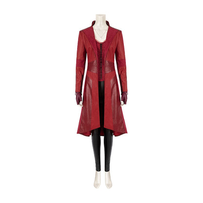 Captain America Civil War Scarlet Witch Wanda Maximoff Cosplay Costume