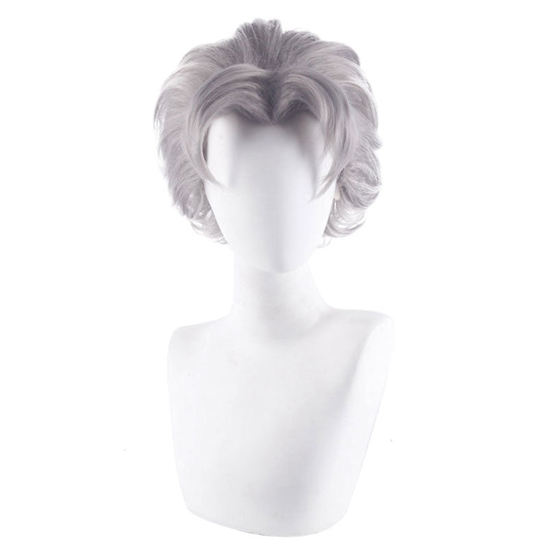 Jojo's Bizarre Adventure: Diamond Is Unbreakable Koichi Hirose Grey Cosplay Wigs