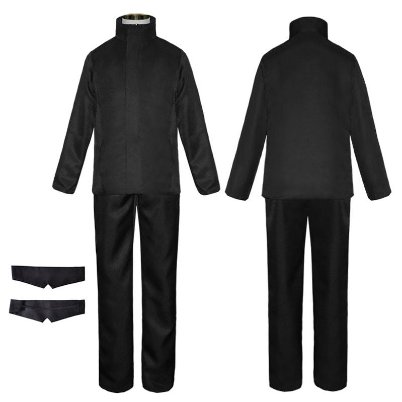 Jujutsu Kaisen Satoru Gojo Child Outfits Cosplay Costume with Blindfold