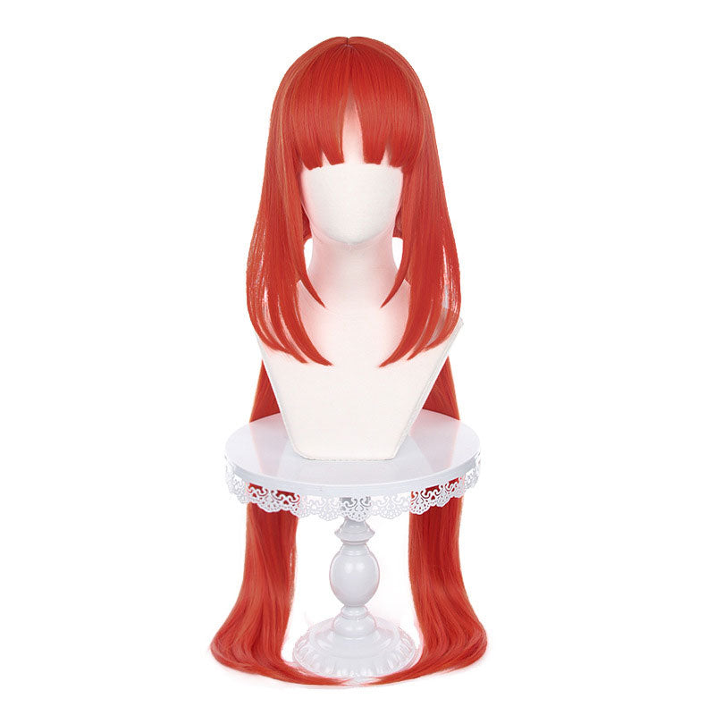Genshin Impact Nilou Orange Red Cosplay Wigs