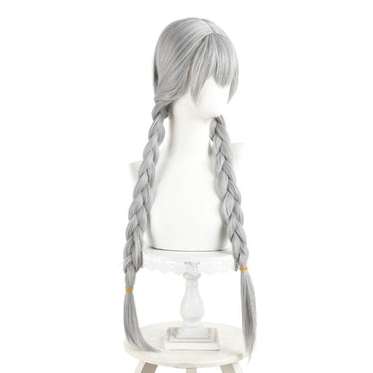 Disney Zootopia Officer Judy Hopps Double Braids Cosplay Wigs