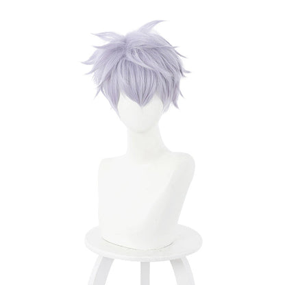 Jujutsu Kaisen Ordinary Satoru Gojo Purple Cosplay Wigs