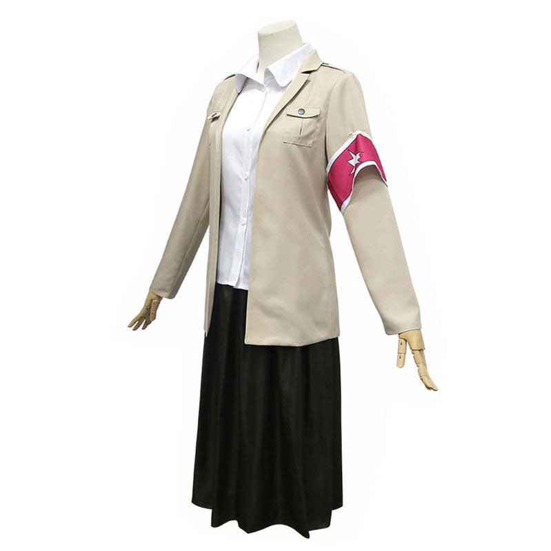 Attack on Titan 4 Season Warrior Unit Pieck Finger Fullset Cosplay Costumes