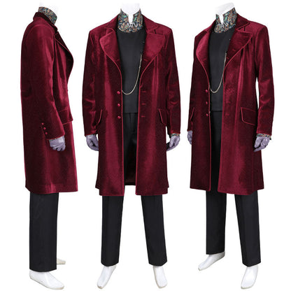 Charlie and the Chocolate Factory Willy Wonka Cosplay Costumes
