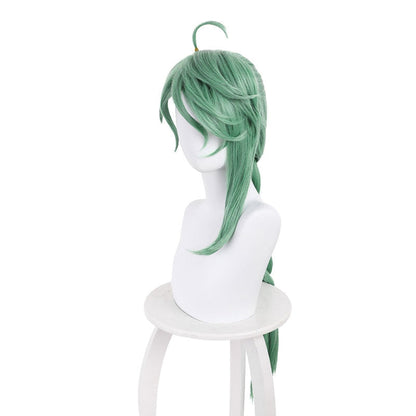 Genshin Impact Baizhu Long Green Cosplay Wigs