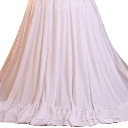 Azur Lane Janus White Rabbit's Promise Wedding Dress Cosplay Costumes