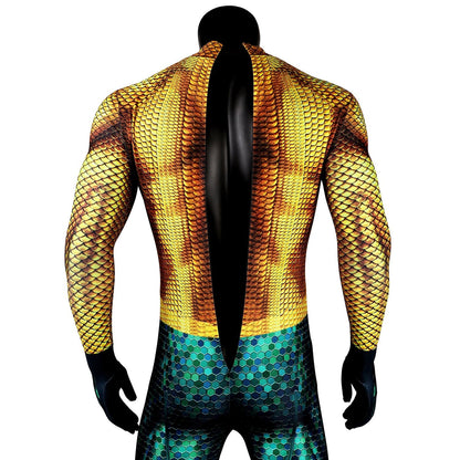 Aquaman 2 The Lost Kingdom Arthur Curry Male Jumpsuit Costumes