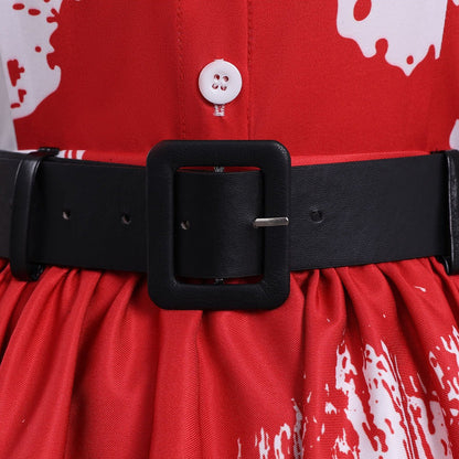 Girl From Nowhere The Reset Nanno Red White Skirt Cosplay Costumes