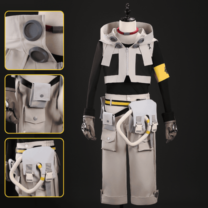 omgcos Gachiakuta Rudo Surebrec Halloween Men Uniform Cosplay Costume