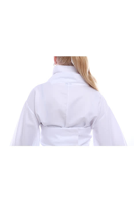 Nurarihyon no Mago Anime Cosplay Costumes White Printed Kimonos