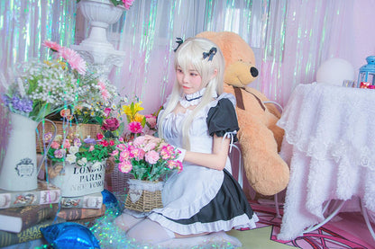 Yosuga No Sora Kasugano Sora Maid Outfit Fancy Cosplay Costume