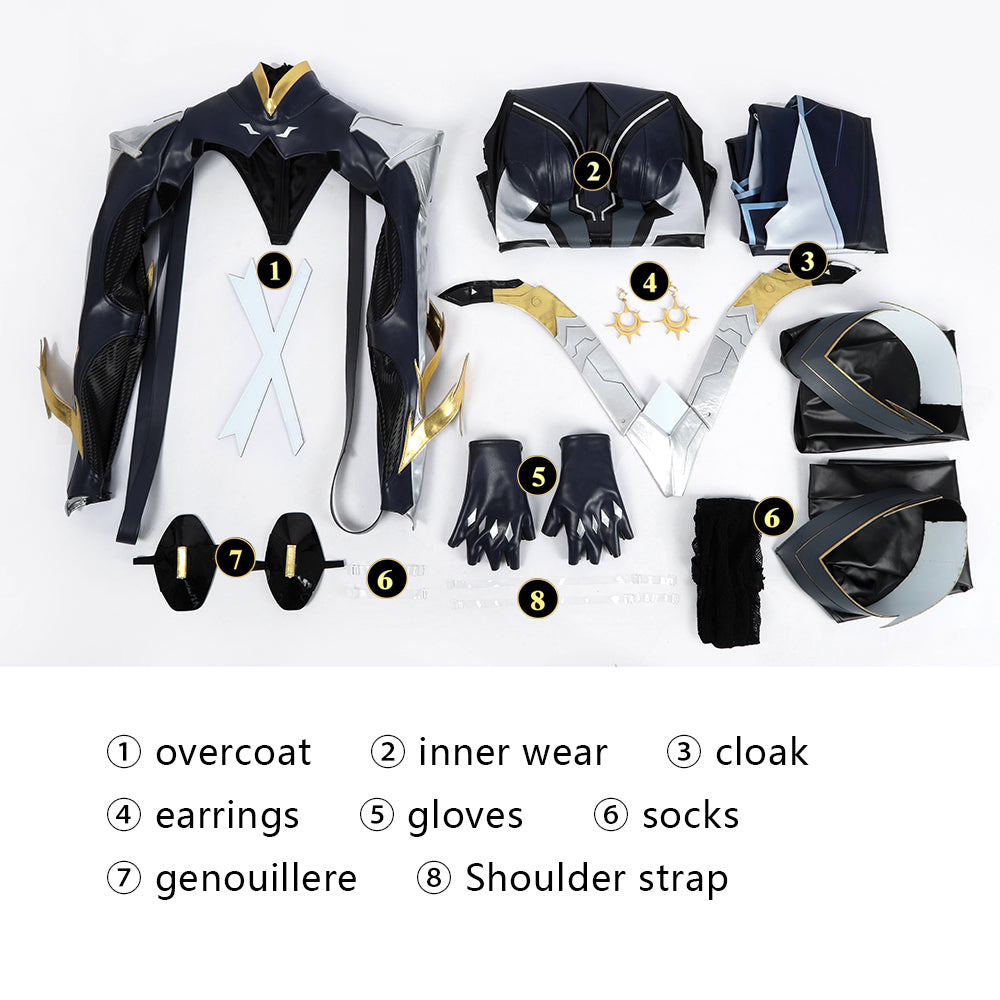Marvel Rivals Storm Ororo Munroe Full Set Top Cosplay Costumes
