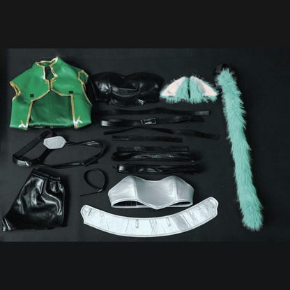 omgcos SAO Shino Asada Cait Sith Cosplay Costume