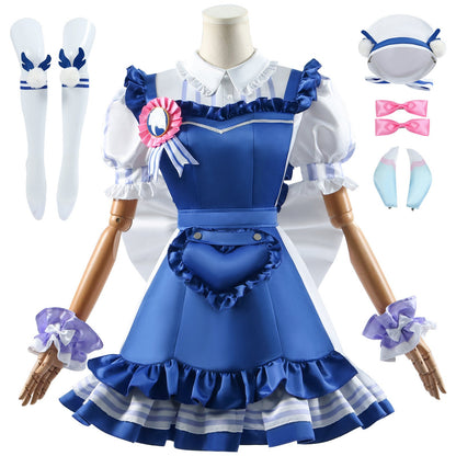 Game Genshin Impact Sigewinne X Luckin Coffee Cosplay Costumes