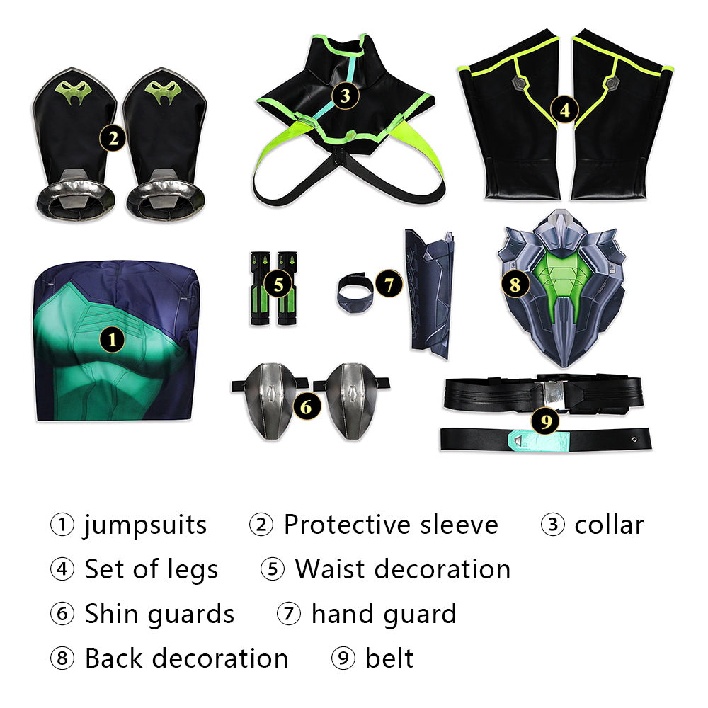 Valorant Viper Premium Edtion Full Set Top Cosplay Costumes