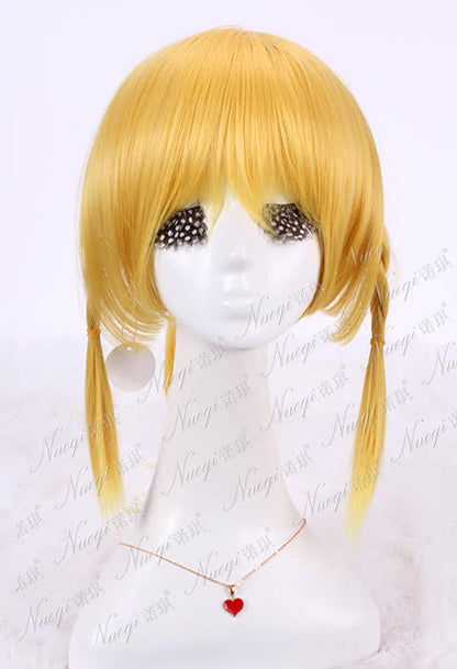 110cm long golden cosplay wig party full ponytail hair New Hot Sword Art Online ALO