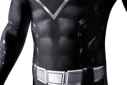 Superman Legacy Clark Kent Black Jumpsuit Cosplay Costumes