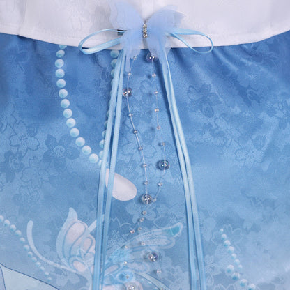 Naraka: Bladepoint Lannie Autumn Overture: Floating Cloud Costumes