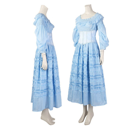 The Little Mermaid 2023 Ariel Blue Cosplay Costume