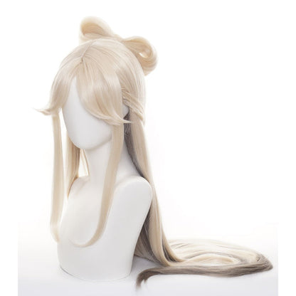 Genshin Impact Ningguang Long Blonde Cosplay Wigs