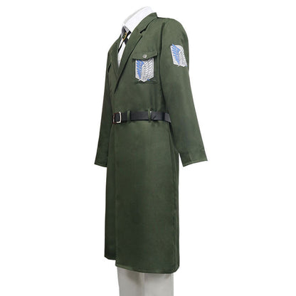 Attack on Titan 4 Season Mikasa Ackerman Survey Corps Uniform Set Cosplay Costume