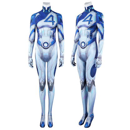 Marvel Rivals Invisible Woman Jumpsuit Cosplay Costumes
