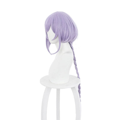 Genshin Impact QiQi Purple Braid Cosplay Wigs