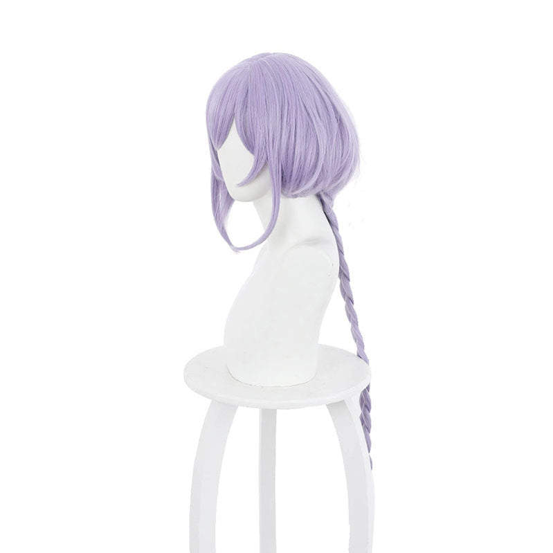 Genshin Impact QiQi Purple Braid Cosplay Wigs